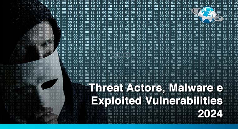 Threat Actors, Malware e Exploited Vulnerabilities 2024